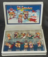 Coffret Publicitaire Kinder Surprise Ski Bunnies Lapin Vintage C-4 no Tortues