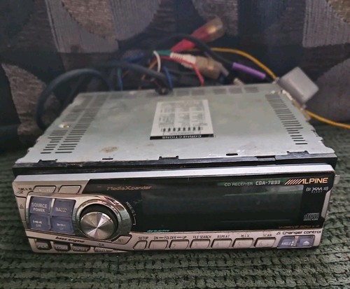 Rare alpine cda 7893 car - rare!!, cda-7893