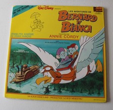 Bernard et Bianca (Walt Disney) , raconté par Annie Cordy,  33 tours + livret