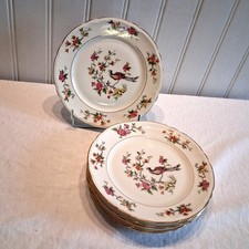 6 assiettes plates en