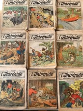i)lot de 9 "L'INTREPIDE" de