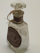 Flacon Vide Vintage Parfum Femme F. Wolff & Son Collection Parfumeur Allemagne