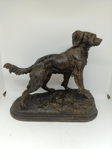 Belle sculpture regule chien - belle,