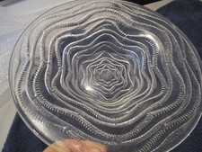 R. LALIQUE MAGNIFIQUE Plat COUPE CREUSE ANNECY ART DECO 1935 signé R. LALIQUE