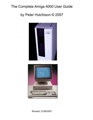 Manuel amiga 4000 anglais - -,