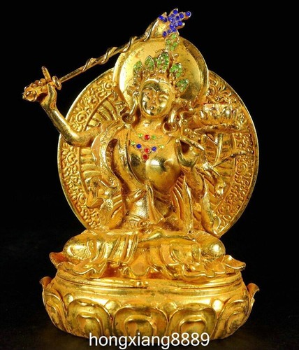 Tibetan bronze gilt - tibetan,