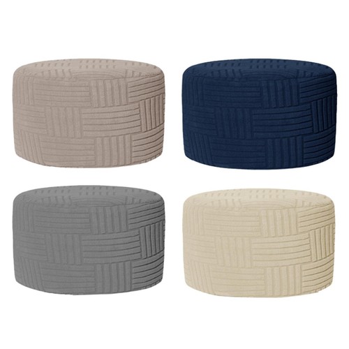 Housse pouf rond - housse,