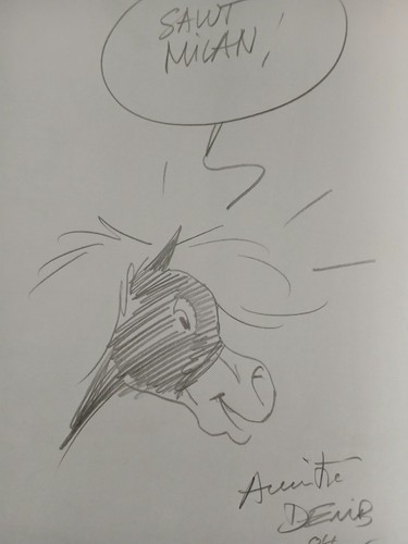 Yakari avec dédicace derib - avec,