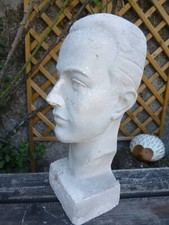 Ancienne sculpture buste homme