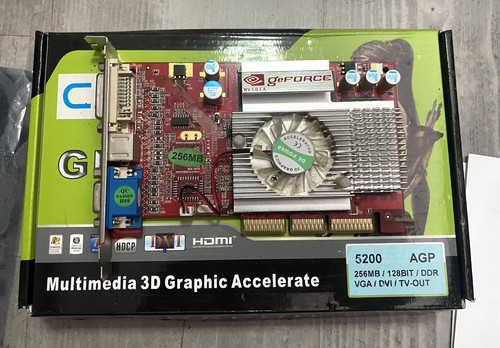 Carte graphique fx5200 - carte, 128bit