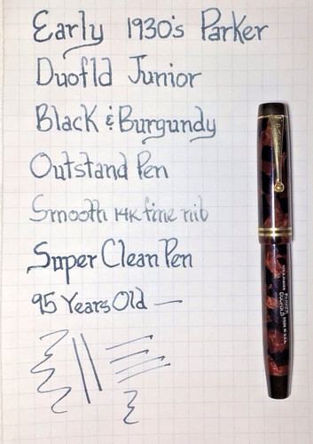 Parker duofold junior burgundy - parker,