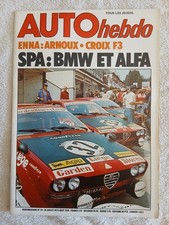 AUTO HEBDO N°24 29/7/1976 SPA