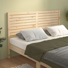 Tête de Lit Accessoire Meuble Chambre Maison Intérieur Bois Massif de Pin vidaXL