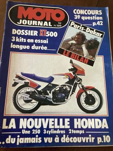 Magazine moto journal 1983 - 1983, 589