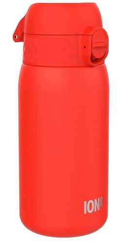 Gourde rouge 400ml acier - rouge,