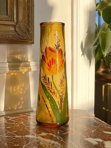 Ancien vase art nouveau - art, en