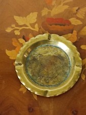 cendrier Vide Poche Laiton Signé Cadettou Bernais BD 1907 E.Gabard