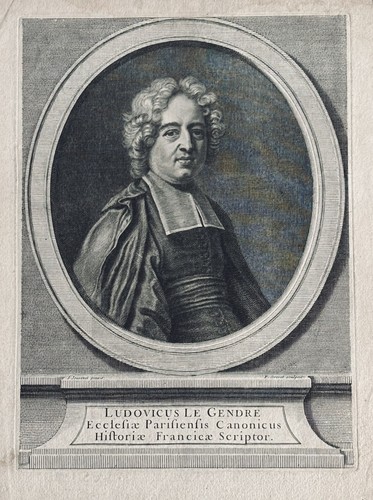 Gravure ancienne pierre drevet - ancienne,