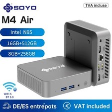 Mini PC Soyo M4 Air Intel Alder Lake N95 Minipc Computer PC Win11 Pro Mini PC