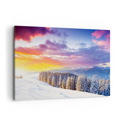 Impression sur toile 120x80cm - sur,