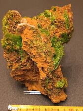Pyromorphite. Saint Salvy. Tarn. 16cm  Par 12cm
