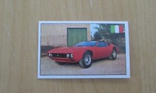 1972 # 122 DE TOMASSO -MANGOUSTE PANINI HISTOIRE DE L'AUTOMOBILE CARTE NEUVE