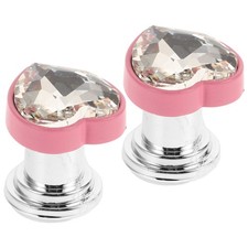  2 Pcs Bouton Poussoir Wc