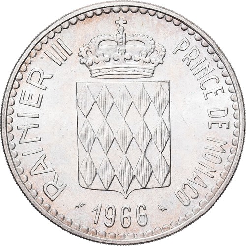Monnaie monaco rainier - monnaie,, iii