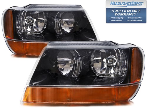 Left and right headlight - left, for