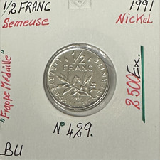 1/2 FRANC SEMEUSE - 1991