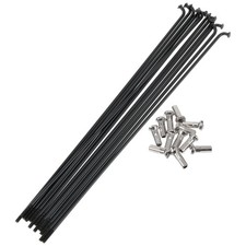 12 pcs Rayons vélo 14G acier