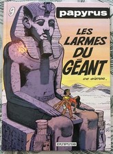 Z3 - PAPYRUS - T.9 LES LARMES DU GÉANT - DUPUIS - DE GIETER - BD