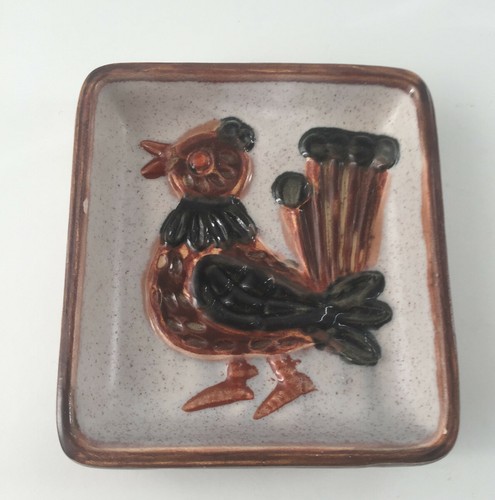 Coupelle coq céramique