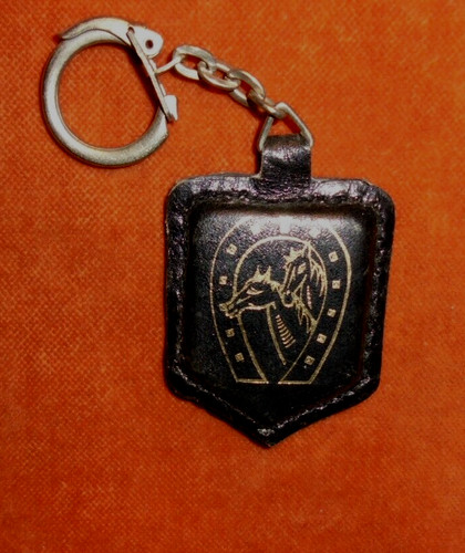 Porte clés cuir véritable - porte-clés,