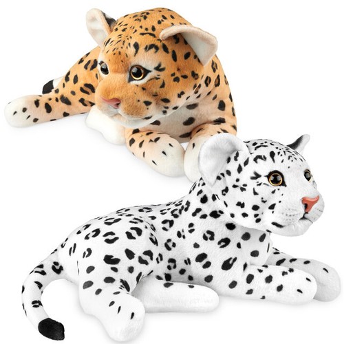 Léopard peluche doudou - léopard,