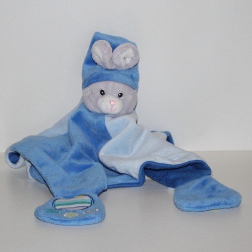 Doudou souris gipsy bleu - doudou,