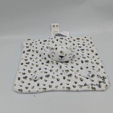 Doudou plat chat blanc pois gris DPAM - 35706