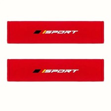2 Pièces Couverture Ceintures Sécurité Rouge Sport Audi BMW Mercedes Volvo