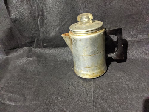 Vtg comet aluminum percolator - comet,