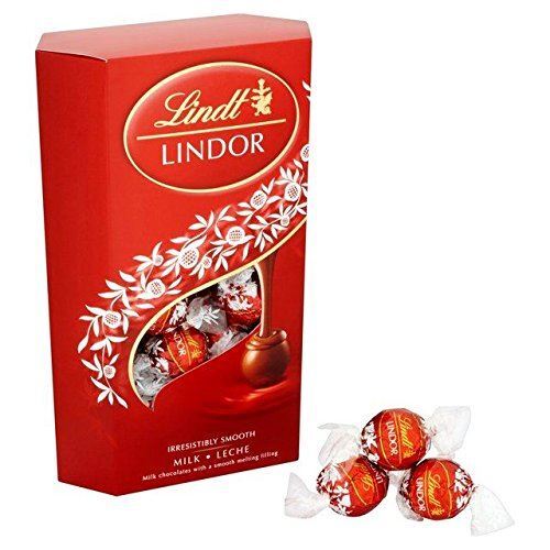 Lindt lindor milk truffles - truffles,