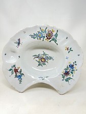 Grand plat barbe - grand, faïence