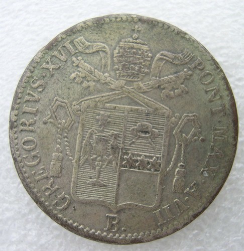 Vatican baiocco 1837 - baiocco,