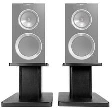 (2) 8” Black Bookshelf