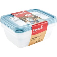 [3005268028600] keeeper Set de 3 Boîtes de Congélation Mia "Magic Ice" 1,25 L...