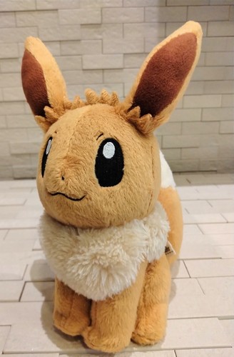 Peluche pokémon evoli pose - peluche,