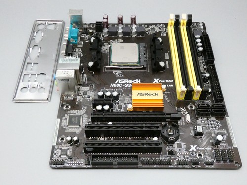 Prise asrock n68c gs4 - n68c-gs4, fx
