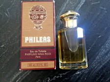 Rare parfum Nina Ricci Phileas Eau de Toilette flacon 100ml Vintage neuf .