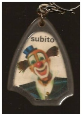 02 : PORTE CLES INCLUSION CHOCOLAT MENIER CLOWN SUBITO