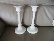 ancienne paire de bougeoir en