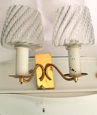 Applique murale double vintage